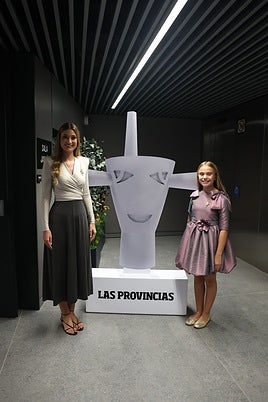 Berta Peiró y Lucía García, falleras mayores de Valencia 2025.