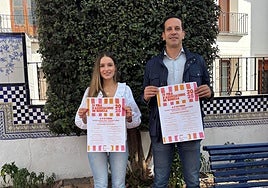 Virginia Pérez, edil de Participación Ciudadana, y el alcalde, Arturo Poquet.