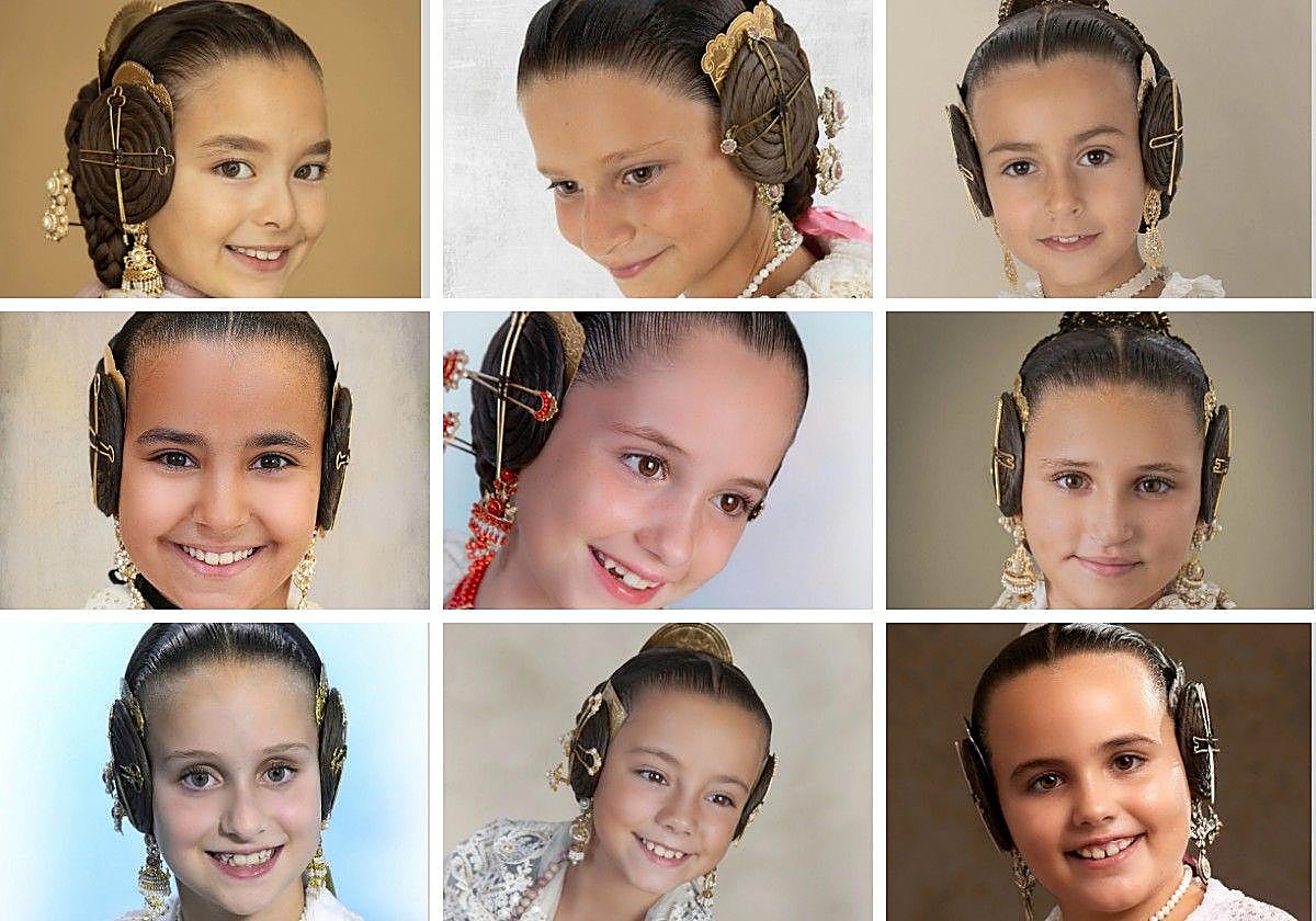 Estas son las 13 candidatas a fallera mayor infantil de Valencia 2026
