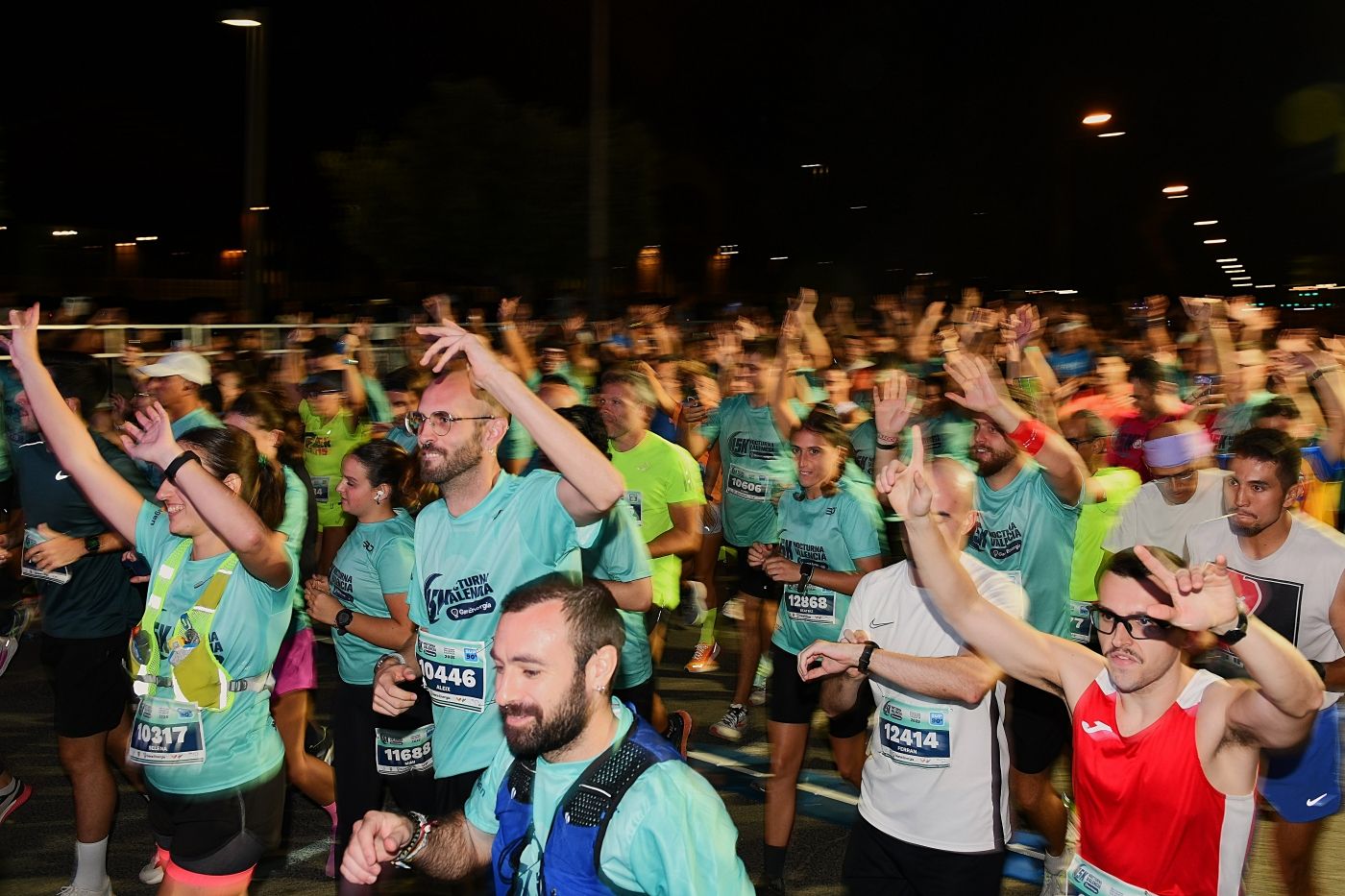 Fotos de la 15K Nocturna de Valencia 2025
