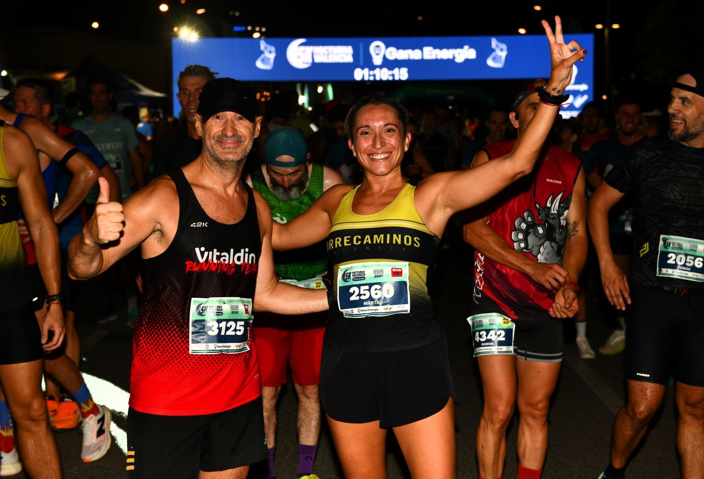 Fotos de la 15K Nocturna de Valencia 2025