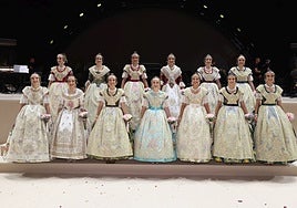 Las 13 aspirantes a fallera mayor de Valencia 2026.