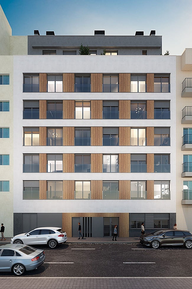 Imagen del nuevo edificio que se levantará en Jurado Blanquer