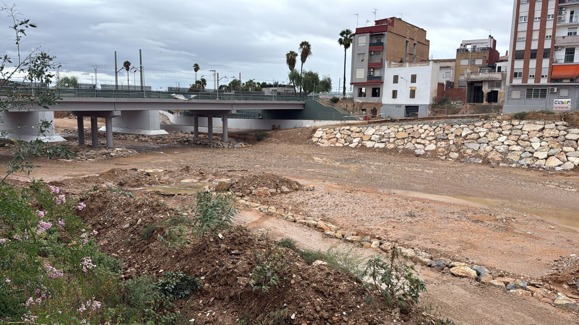 Picanya y Paiporta no le quitan ojo al barranco del Poyo por las lluvias
