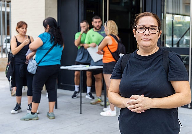 Míriam, el día que abrió la ludoteca de Alfafar para atender a las familias del Orba.