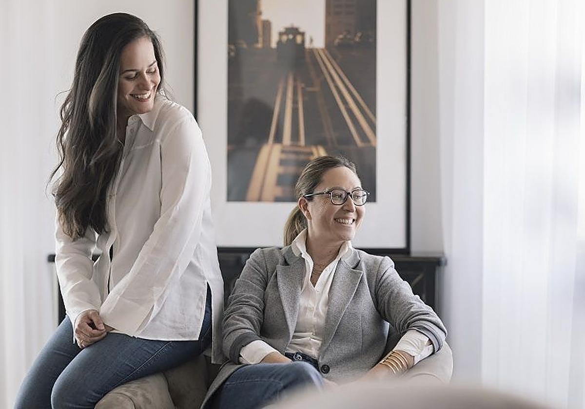 Araceli Franco e Irina Sarrión, socias arquitectas de Valentia Project