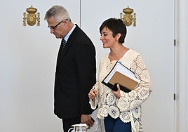 La ministra de Vivienda y Agenda Urbana, Isabel Rodríguez, presenta el Plan Estatal de Vivienda.