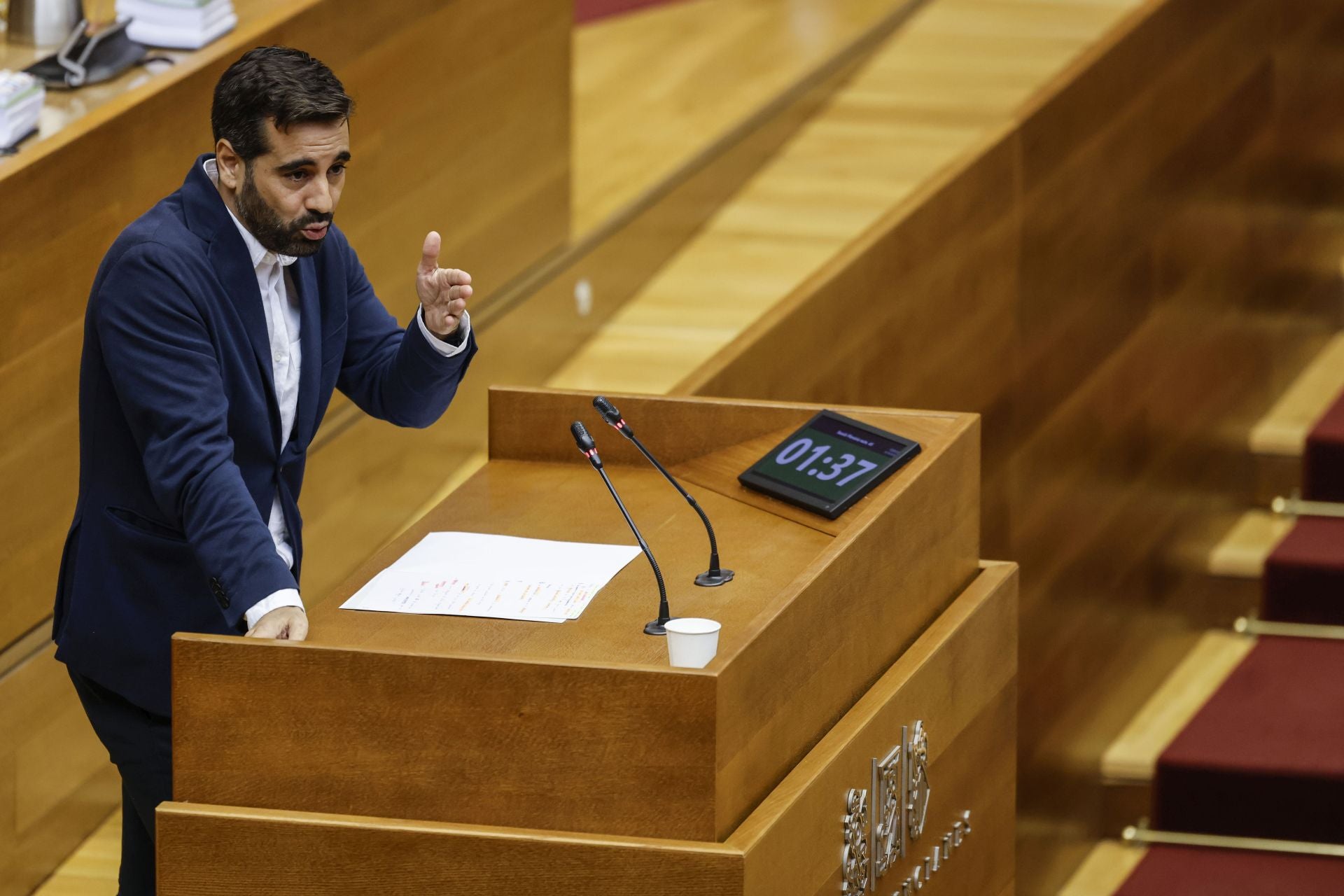 Sesión de control en Les Corts