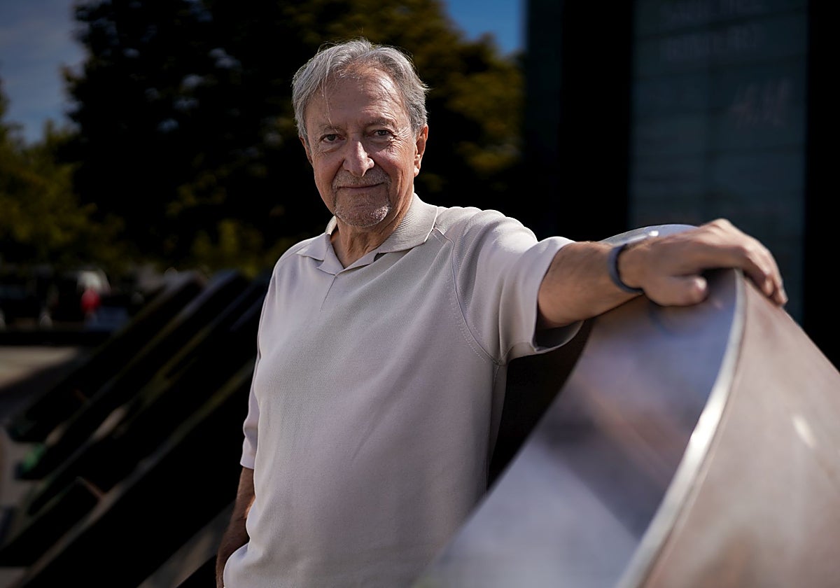 Paco Lobatón, en Madrid, poco antes de acudir a TVE donde sigue participando en un espacio de desaparecidos en el programa 'Directo al grano'.