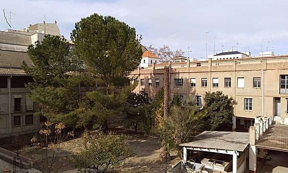 Zona del exconvento de Santa Clara donde se ubicará el futuro Palacio de Justicia.