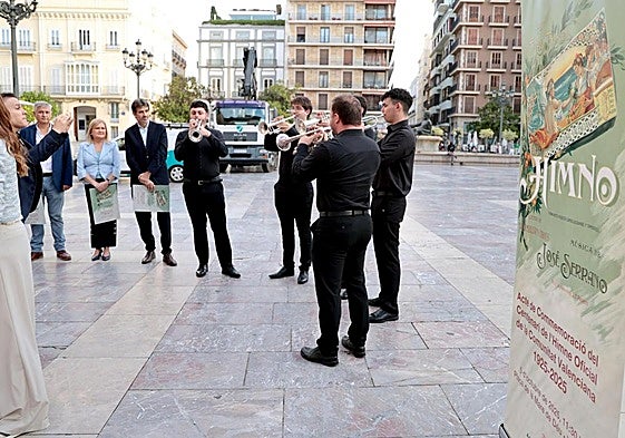 Un momento de la interpretación.