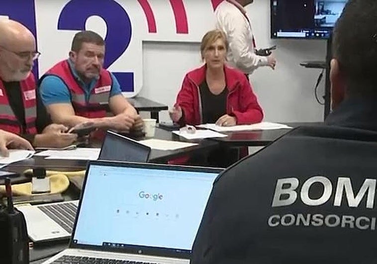 VÍDEO | Pradas, en la reanudación del Cecopi: «Cuidado con lo de alerts que no nos suena»