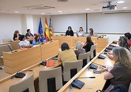 Sesión del Consell de la Dona de Paiporta.