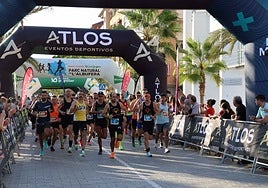 La Avenida Diputació de Catarroja, en una edición anterior de la Volta.