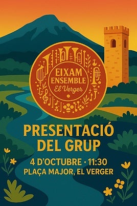 El cartel de presentación de la nueva formación.