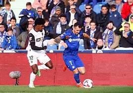 Thierry Correia, en el partido en el que se lesionó de gravedad.