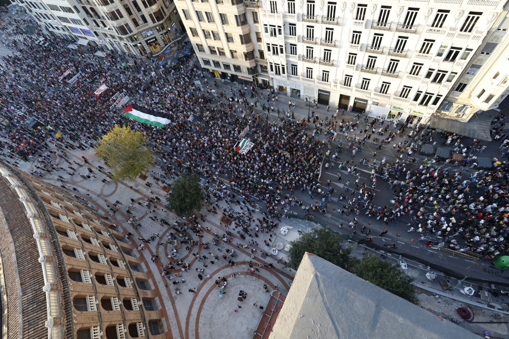Fotos de la manifestación por Palestina este sábado en Valencia