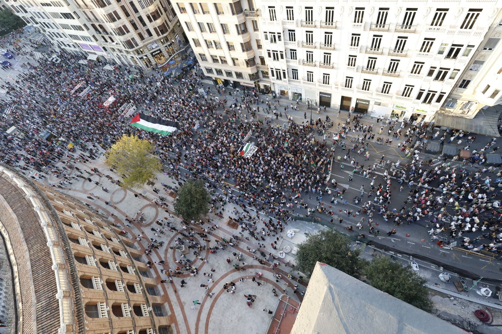 Fotos de la manifestación por Palestina este sábado en Valencia