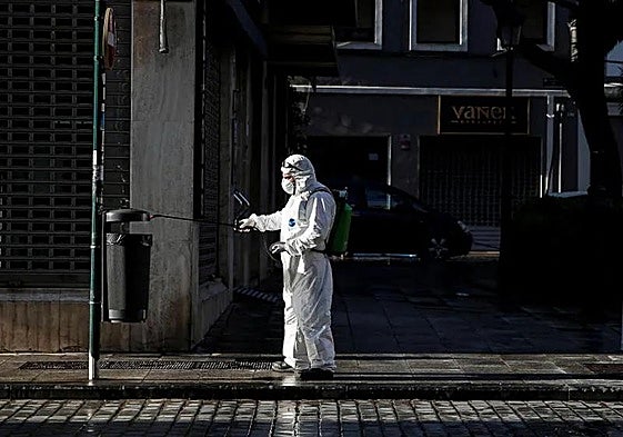 Una de las imágenes que más se vieron durante el confinamiento y la pandemia.