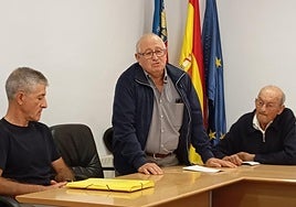 Julián Pinazo durante el pleno.