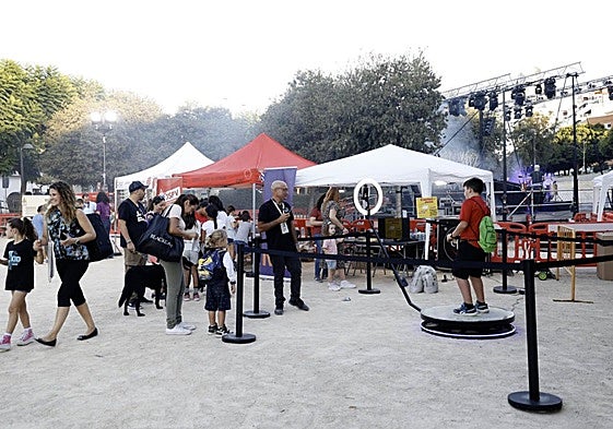 Uno de los estands del Jove Fest.