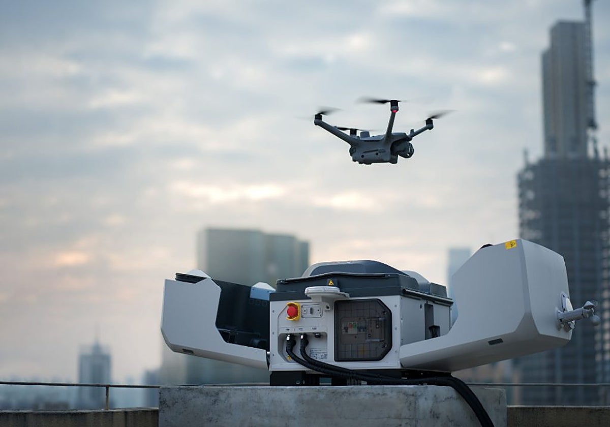 Nuevos drones con los que contará la Policía Local de Valencia y que probará este martes.