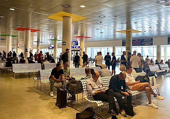 Imagen reciente de la terminal del aeropuerto de Castellón