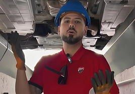 El mecánico Pedro Bastida.