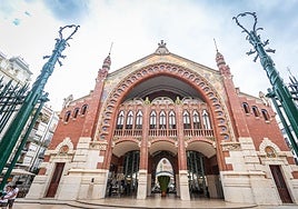 Mercado Colón, joya modernista de Valencia.