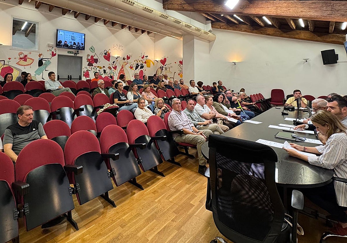 Imagen del pleno celebrado este martes.