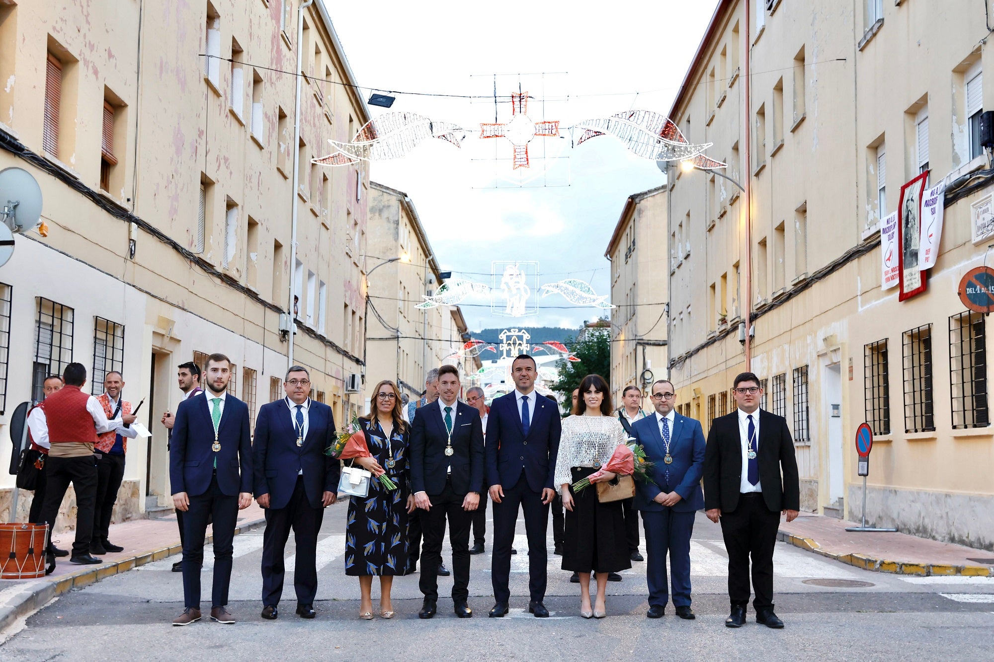 El presidente de la Diputación, en las fiestas de Albaida.