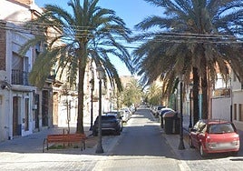 El robo con violencia se produjo en el barrio del Cabanyal el pasado mes de julio.