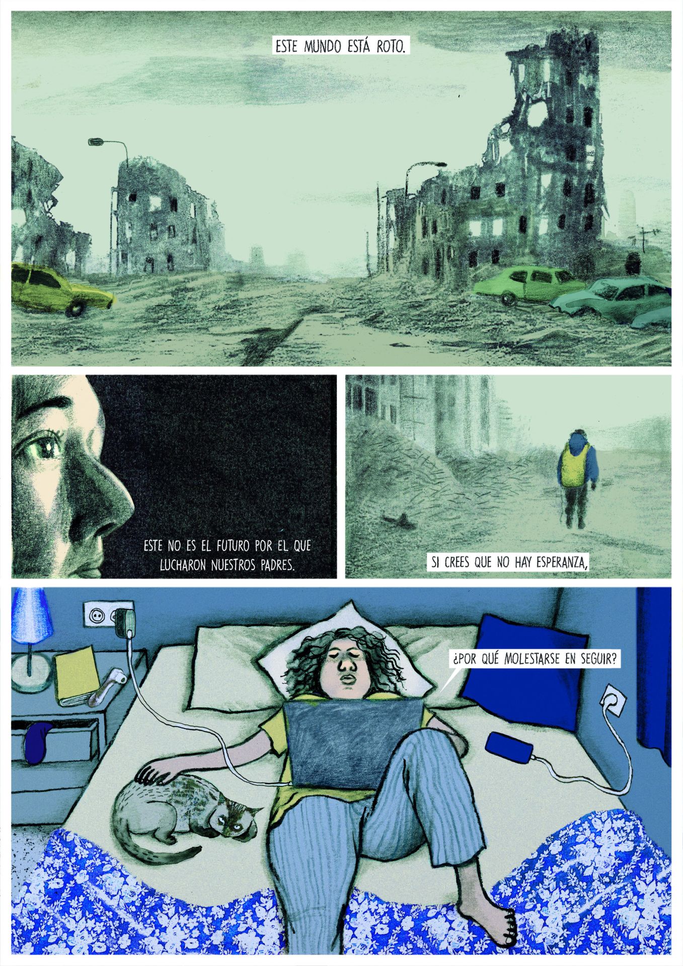 Imagen secundaria 2 - Viñetas de 'En vela'