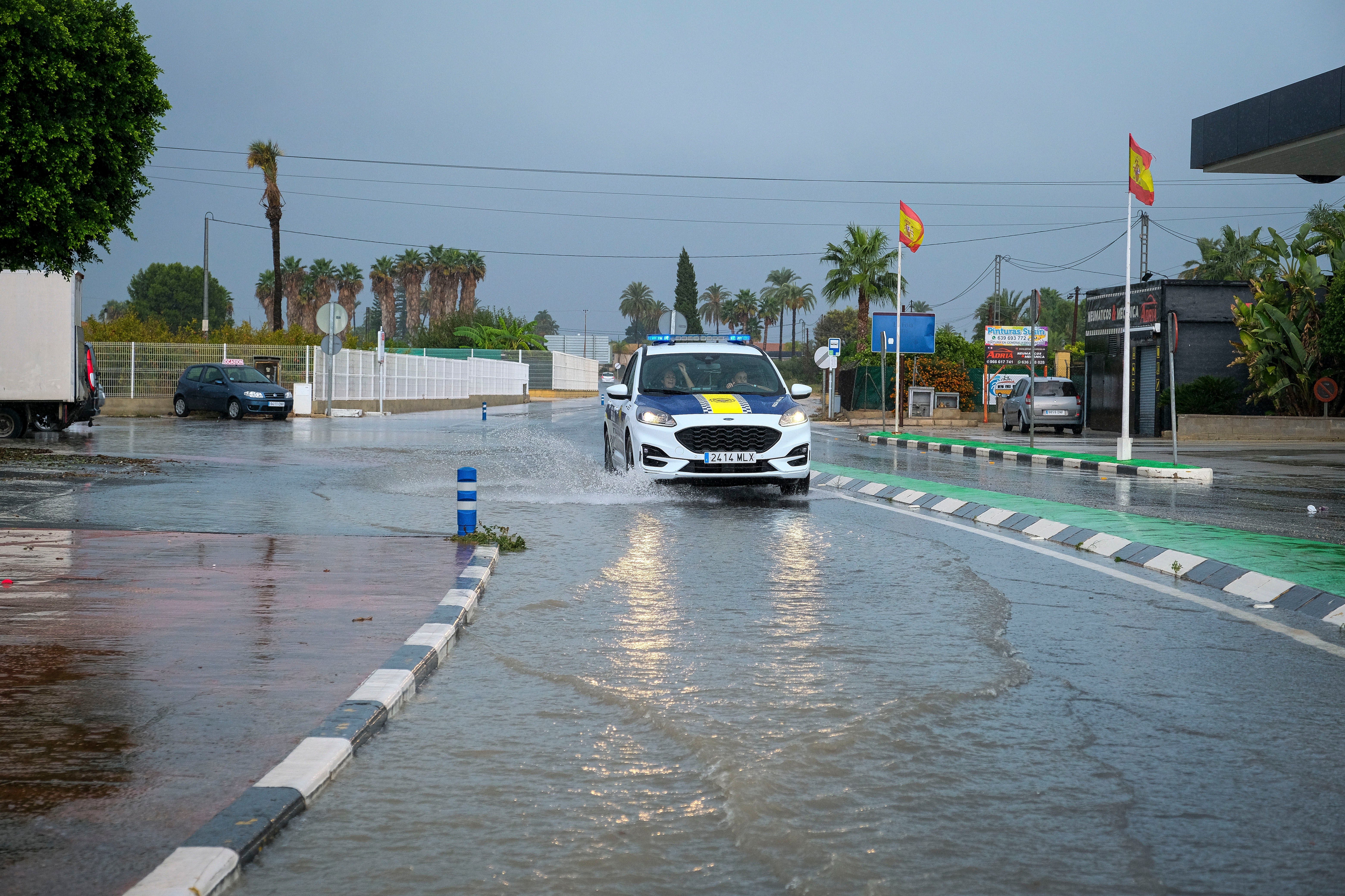 La dana Alice golpea la Comunitat Valenciana