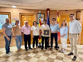 Alfarb agradece la ayuda de Ayamonte tras la dana