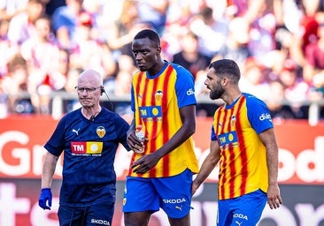 El Valencia confirma la lesión de Mouctar Diakhaby