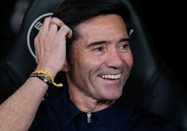 Marcelino García Toral, con el Villarreal.