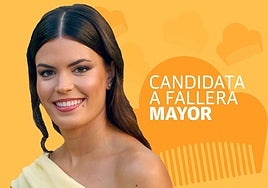 Laura Llobell López, candidata a fallera mayor de Valencia.