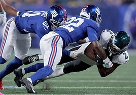 Un partido de la NFL.