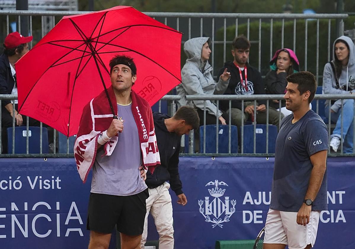 La Copa Faulcombridge, bajo la lluvia.