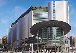 Corte Inglés en Valencia.