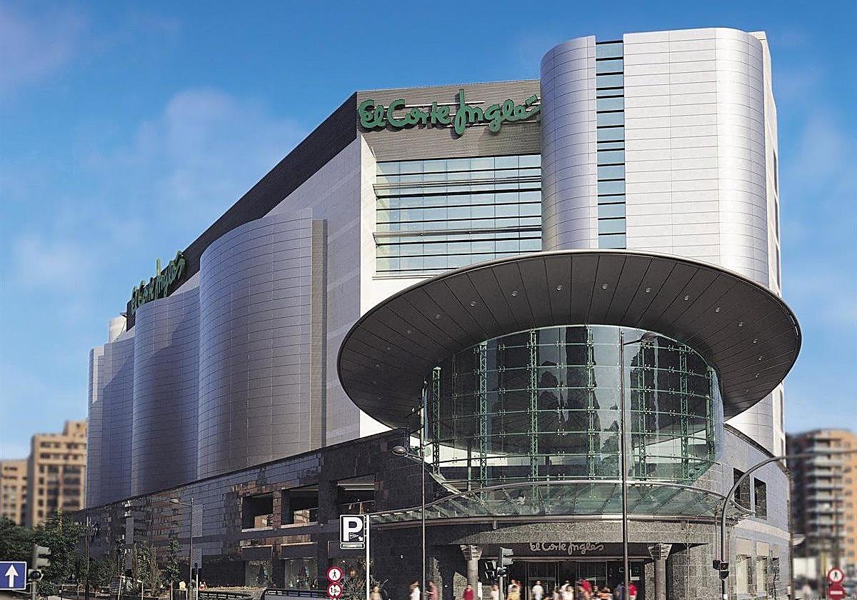 Corte Inglés en Valencia.