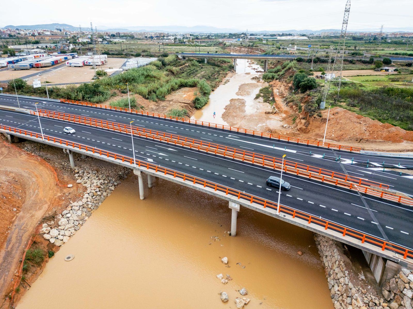 Así está el barranco del Poyo tras el paso de la dana Alice
