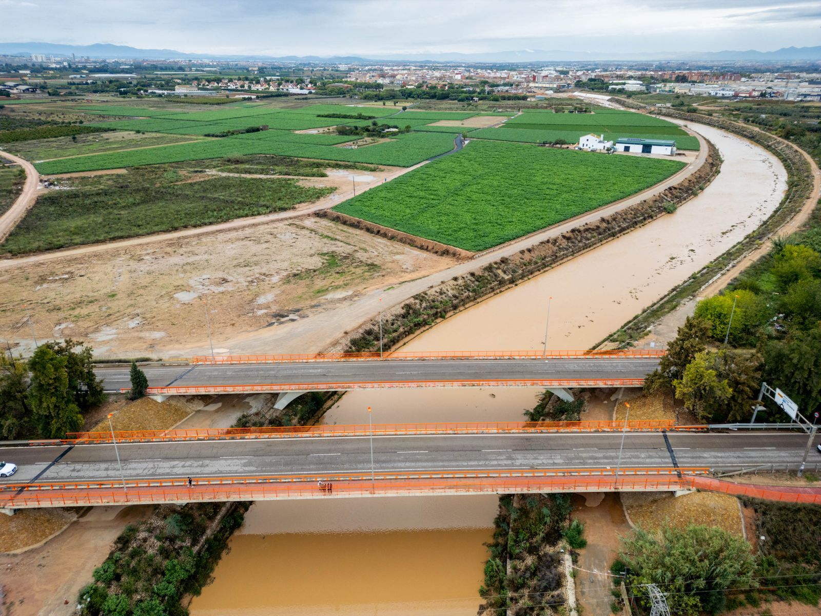 Así está el barranco del Poyo tras el paso de la dana Alice