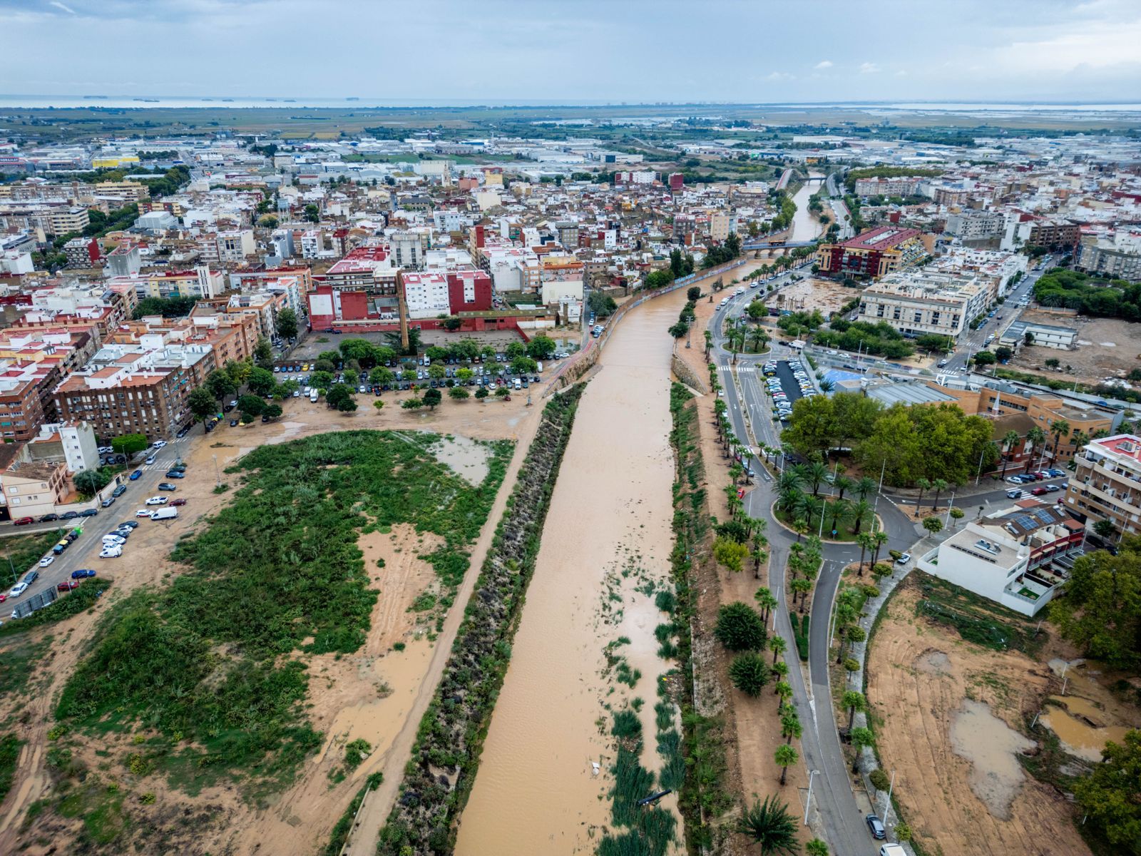 Así está el barranco del Poyo tras el paso de la dana Alice