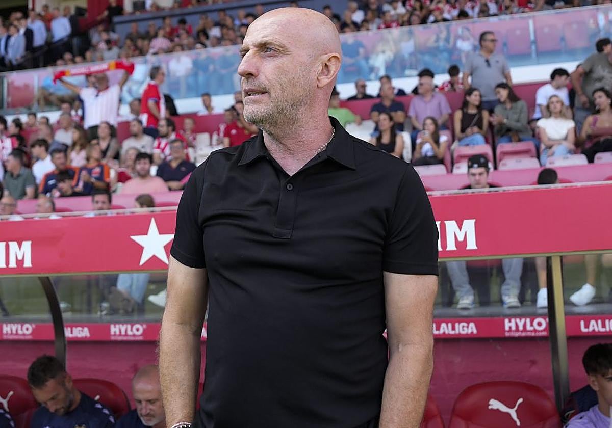 Julián Calero, durante un partido con el Levante.
