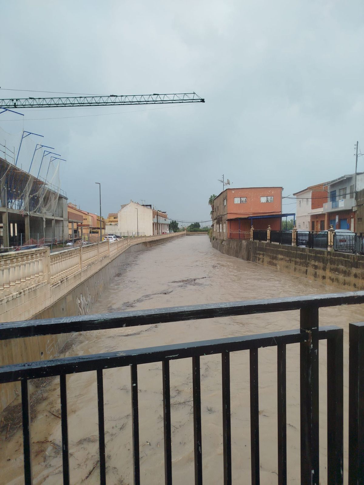 Fotos de las tormentas torrenciales este lunes en la Comunitat