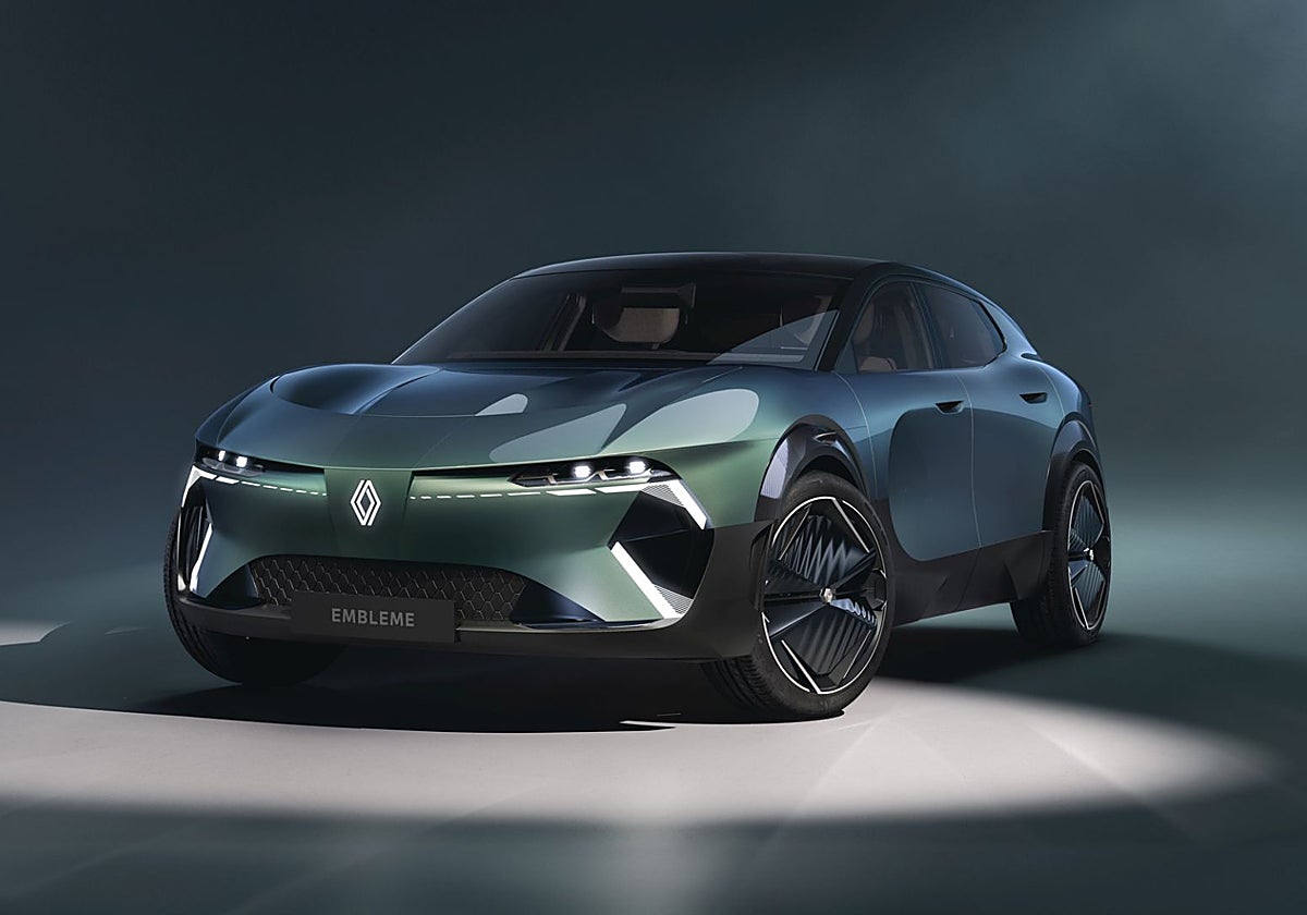 El Emblème muestra una carrocería de berlina familiar al estilo 'shooting brake'.