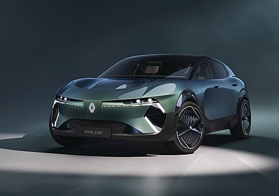 El Emblème muestra una carrocería de berlina familiar al estilo 'shooting brake'.