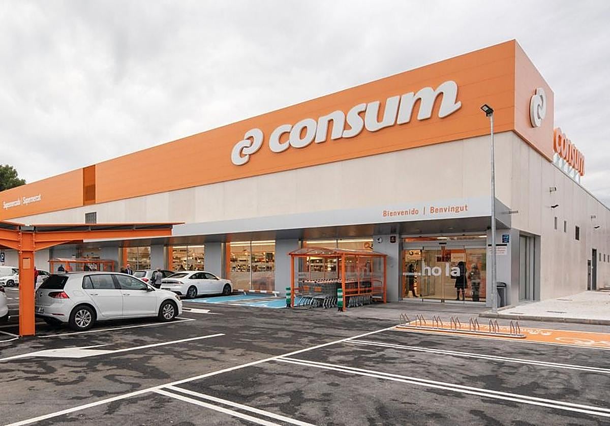 Una tienda de Consum.
